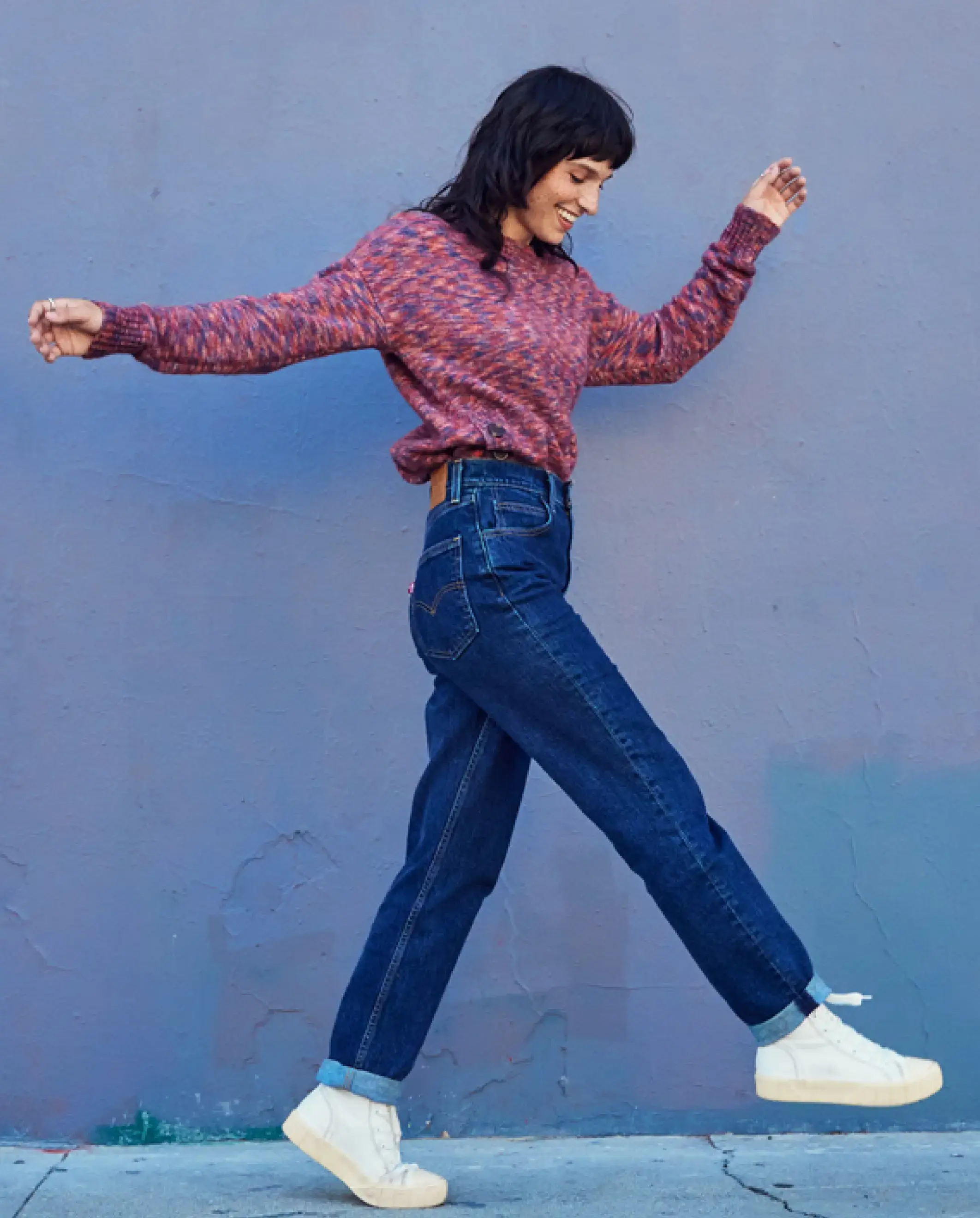 Illustration of hand pointing at crypto coins